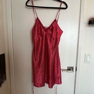 Adonna Red and White Striped Garment